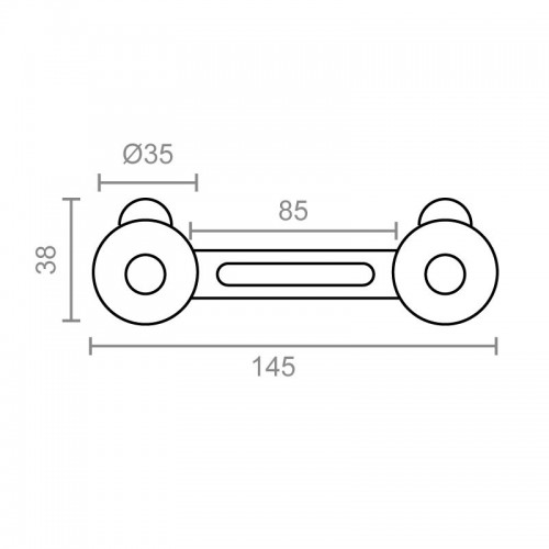 BL CIERRE SEGURIDAD SI06 145mm BL