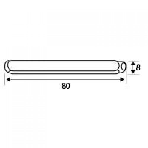 CUADRADILLO CDD01 8x90mm ZN