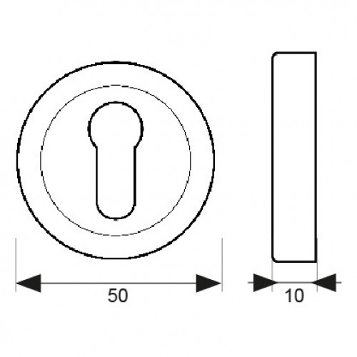 BOCALLAVE PERA 727 50mm NS