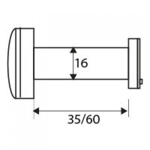 MIRILLA 16mm 180º MR02 35/60mm LTD