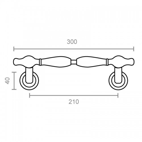 MANILLON DESPLAZADO MN08 300mm LP