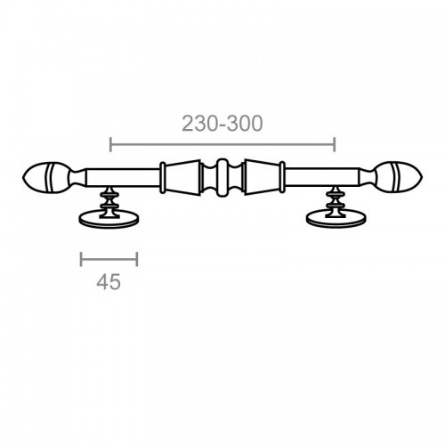 MANILLON TORNEADO MN05 230-300mm LP