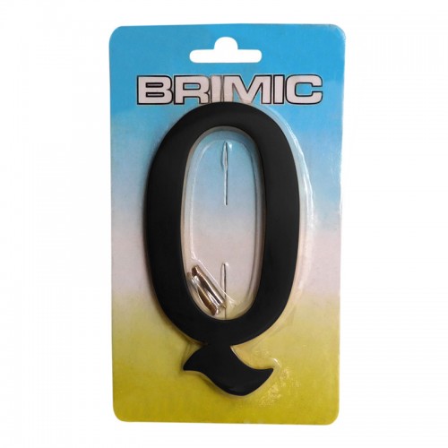 BL LETRA LATON Q LTR01 100mm NE*