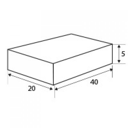 NEODIMIO BLOQUE IM30 40x20x5mm NI