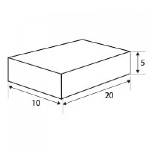 FERRITA BLOQUE IM35 20x10x5mm NE