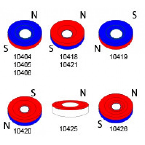 NEODIMIO ARO AVELLANADO IM31 30x5mm (12-6) NI