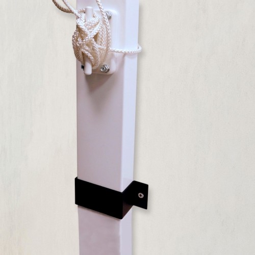 ABRAZADERA PARED P/PERFIL 80/40 TLD24 BL