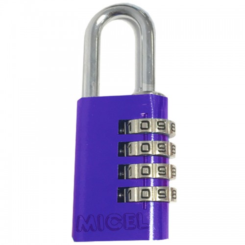 BL CANDADO COMBINACION CN08 20mm MORADO