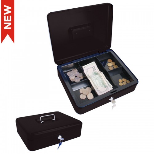 CAJA CAUDALES CFC09 300x240x90mm NEGRO