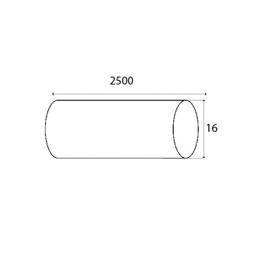 TUBO ARMARIO TA01 16x2,5mts CB