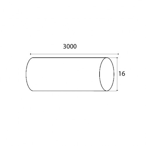 TUBO ARMARIO TA01 16x3mts CB