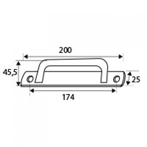 BL ASA PLACA REDONDA 6803 ALUM BL