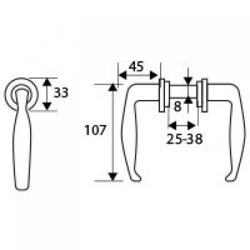 BL JGO MANILLA P/METALICA 232 25-38mm NE