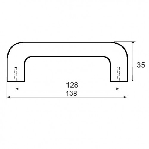 TIRADOR CARRUSEL TRM07 128mm IN