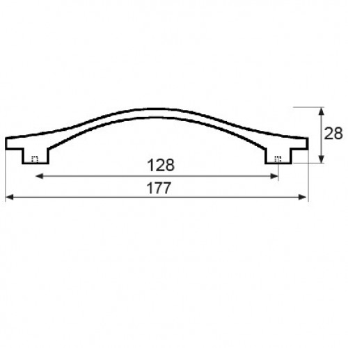 TIRADOR TRM05 128mm CM