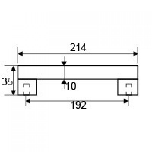 TIRADOR TRM16 192mm IN*