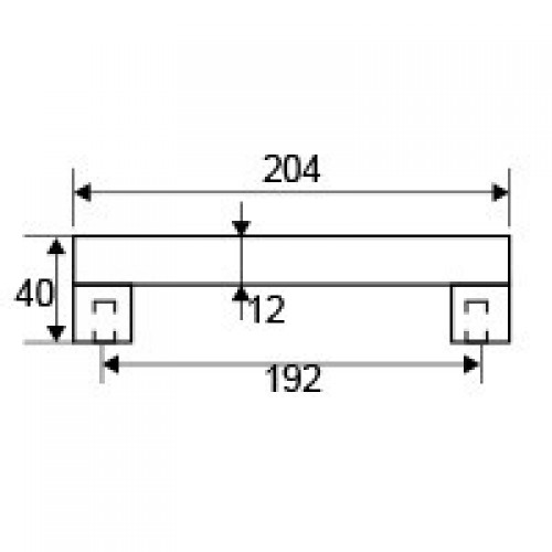 TIRADOR TRM17 192mm IN