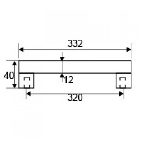 TIRADOR TRM17 320mm IN