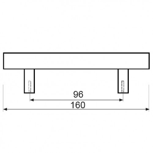 TIRADOR VARILLA TRM09 96mm IN