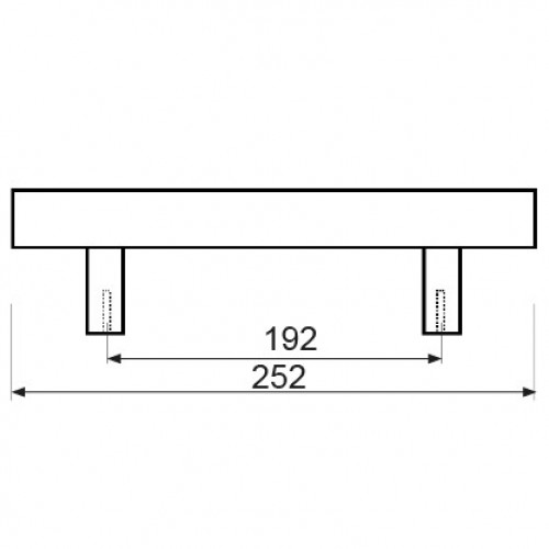 TIRADOR VARILLA TRM09 160mm IN
