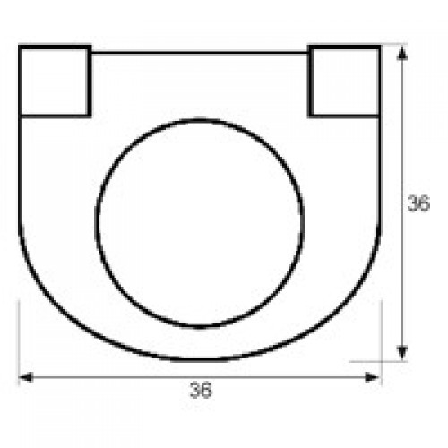 ASA COMODILLA TRM10 36x36mm OR*