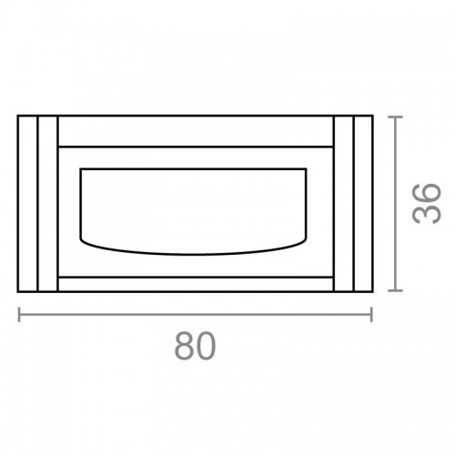 ASA COMODILLA TRM11 80x36mm ORO