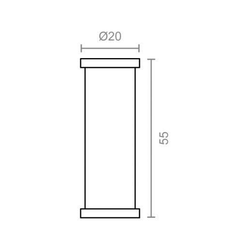 PERCHA PROBADOR PER03 55x20mm IN