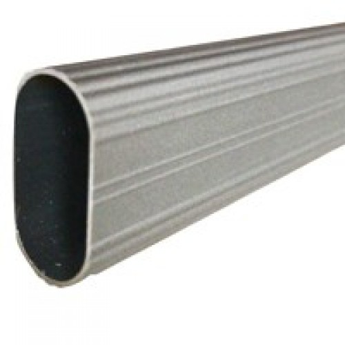 TUBO ARMARIO ALUM OVAL TA04 30x15x2mts PL