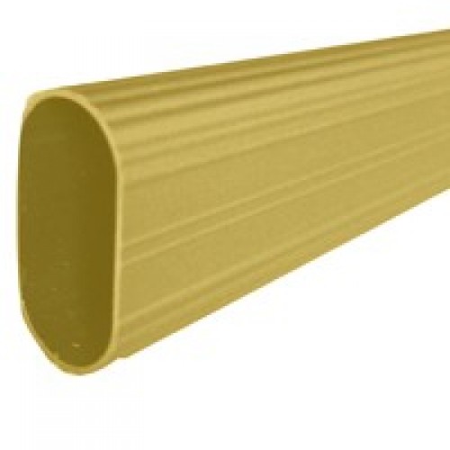 TUBO ARMARIO ALUM OVAL TA04 30x15x4mts OR