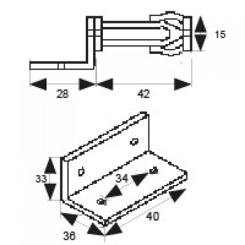 RETENEDOR VENTANA CLIP02 NE
