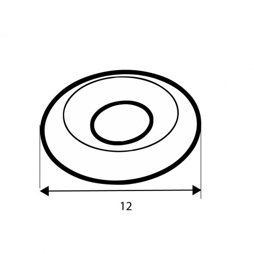 OVALILLO ARANDELA OV03 12mm NI