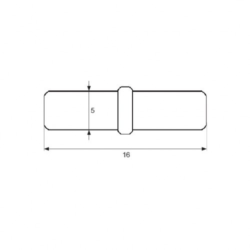 PORTAESTANTE ARANDELA PE03 5x16mm LTD (100)