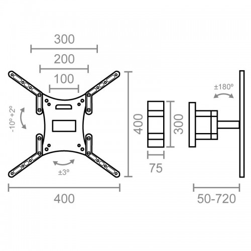 SOPORTE TV LCD STV05 17