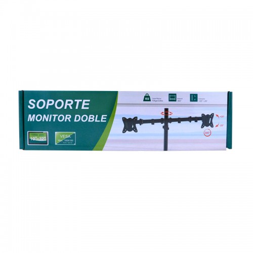 SOPORTE MONITOR DOBLE STV13 17