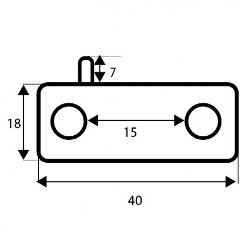 JGO BISAGRA CRISTAL BSC21 NE