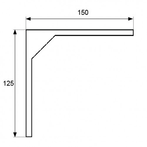 PALOMILLA SUPER PLM03 150x125mm BL