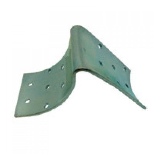 SOPORTE POSTE REDONDO SV07 80-100mm ZN