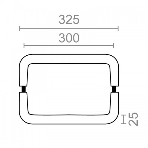 JGO MANILLON CURVA MN01 300x25mm IN