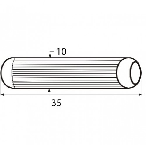 ESPIGA MADERA ENS05 10x35mm