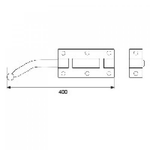 PASADOR SEGURIDAD PS06 400mm BC