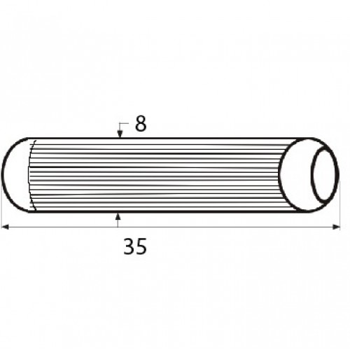 ESPIGA MADERA ENS05 8x35mm