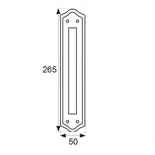MANILLON PLACA 505 CU
