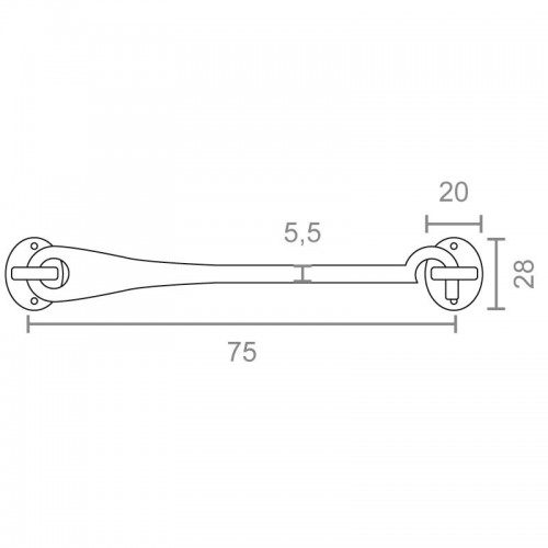 ALDABA BARCO ADB02 75mm LP