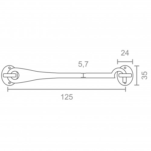 ALDABA BARCO ADB02 125mm LP