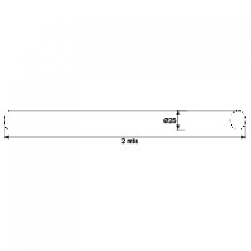 TUBO CABINA CB09 25x2mts IN