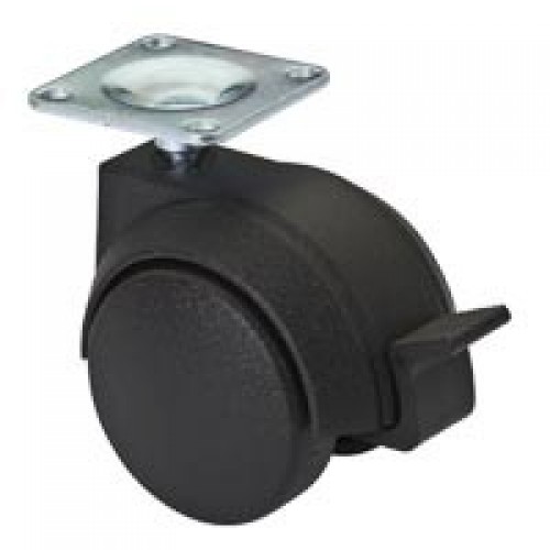 RUEDA PLACA C/F RUM03 50mm NE