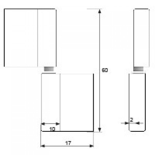 PERNIO PALA 696 10x60mm PU