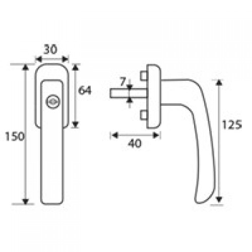 MANILLA MULTIPUNTO 6806 ALUM BL (LL/I)