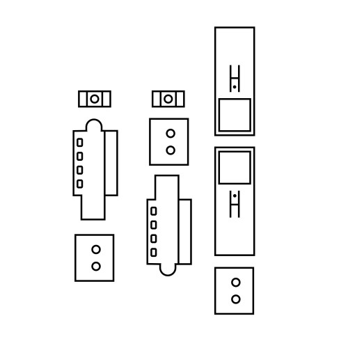 KIT ABATIBLE 2ª HOJA 40/20 6852 NE