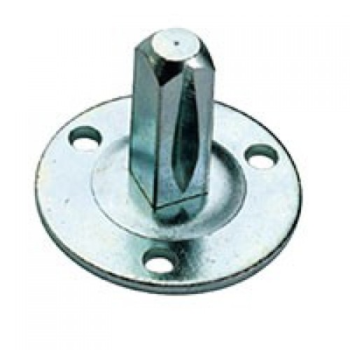 PLACA CUADRADILLO FIJO CDD05 8mm ZN